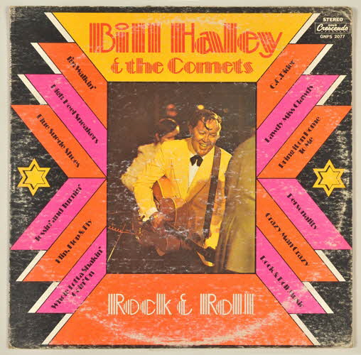 Bill Haley ; Gnp Crescendo Records Inc. ; Sam Charters disque 33 tours Rock and Roll Etats-Unis 1973 2001.69.16.187.1-2 Photo
