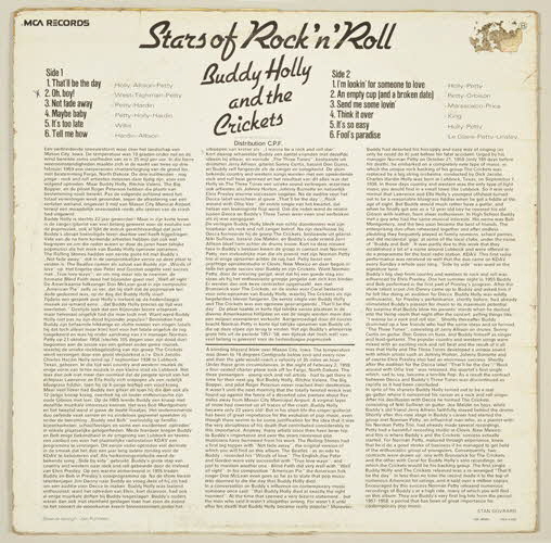 disque 33 tours Stars of Rock'n'Roll 2001.69.16.188.1-2 Photo