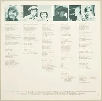 Chris Spedding ; Patrick Bourgoin ; Bill Cuomo ; Richard Groulx ; Studio Translab ; Carlos Vega ; Michel Berger ; Francine Raymond ; Daniel Ferland ; Olivier Esperito Santo ; Ian Terry ; Georges Rodi ; Jean-Pierre Janiaud ; Jannick Top ; Denis Barsalo ; Judi Richards ; Claude Engel ; France Gall ; Peter Frampton ; Roland Romanelli ; Marc Chantereau ; Philips ; Laura Hallyday Productions ; Phonogram ; Montreuil Offset ; Hugo Trottier disque 33 tours Rock'n'roll attitude Midi-Pyrénées, France 1985 2001.69.16.21.1-2 Photo