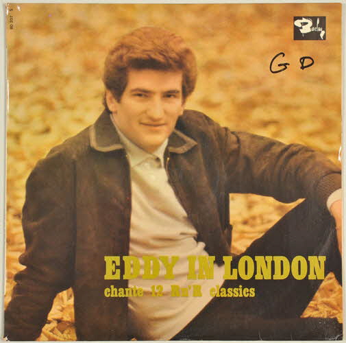 Bob Auger ; Big Jim Sullivan ; Redge Guest ; Charlie Katz ; Eddy Kamer ; Bobby Grahan ; London All Stars ; Jean Fernandez ; Vic Flick ; Alan Weighel ; Jean Bouchety ; Studio Pye ; Barclay ; Schneider F & Mary ; Léonard disque 33 tours Eddy in London chante 12 Rn'R classics Île-de-France, Angleterre 1963 2001.69.16.24.1-2 Photo