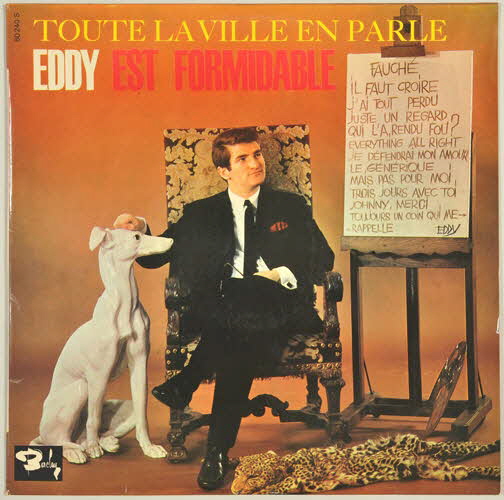 disque 33 tours Toute la ville en parle / Eddy est formidable 2001.69.16.27.1-2 Photo