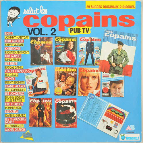 disque 33 tours Salut les copains / vol. 2 2001.69.16.41.1-3 Photo