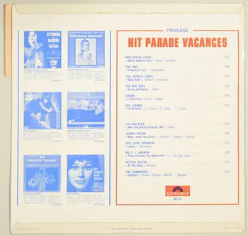disque 33 tours Hit Parade Vacances 2001.69.16.50.1-2 Photo