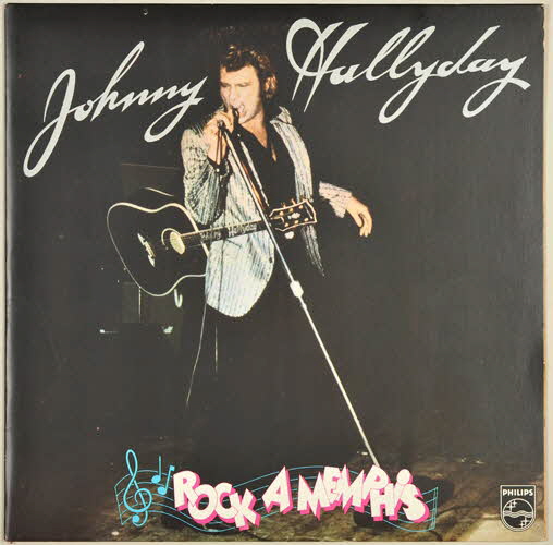 Lee Hallyday ; Gary Paxton ; Andrew Love ; E.A.R. Memphis ; Ron Easley ; Barry Bird Burton ; Marvel Thomas ; Ray Walken ; Chris Kimsey ; Johnny Hallyday ; Gene Chrisman ; Azoulay Rolling ; Jim Dickinson ; Les Jordanaires ; Gordon Stoker ; Errol Thomas ; Jack Hale ; Duane West ; Tim Hinkley ; Neal Matthews ; Ed Kollis ; Tom Mcclure ; Memphis Horns ; Wayne Jackson ; Lewis Collins ; James Mitchell ; Richard Roseborough ; Chris Kimsey Productions Ltd ; Philips ; Tony Frank ; Jan Jac Grand ; Bruno Leys ; Imprimerie Glory disque 33 tours Rock a Memphis Île-de-France, France 1975 2001.69.16.53.1-2 Photo