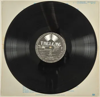 Steve Warring ; Roger Masson ; Design ; Voyage ; Solitude ; Catherne Ribeiro + Alpes ; Magma ; Zabu ; Ergo Sum ; Contrepoint ; Spectre ; Alain Markusfeld ; Catharsis ; Claude Engel ; Mor ; Dominique Blanc Franquard ; Thélème ; Philips ; Jat ; Studio Du Château D'hérouville ; Laurent Thibault ; Gilbert Moreau disque 33 tours Puissance 13 + 2 Franche-Comté, France 1971 2001.69.16.56.1-3 Photo