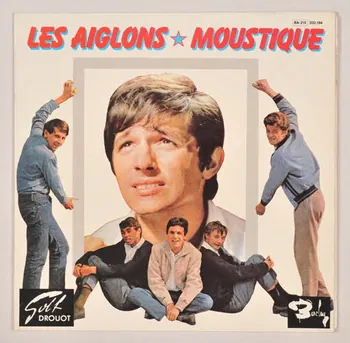 Moustique ; Les Aiglons ; Barclay ; Golf-Drouot ; Imprimerie Glory ; Photo X ; Gérard Neuvecelle disque - album 25 cm Les Aiglons - Moustique Île-de-France, France 1963 2001.69.16.57 Photo