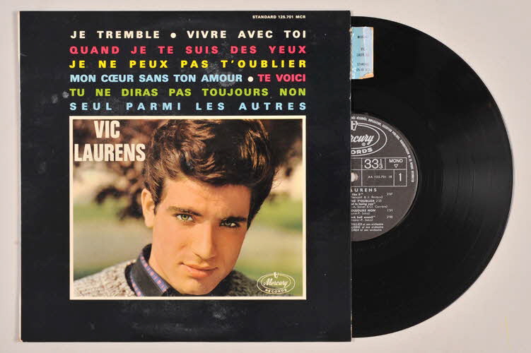 disque 33 tours Vic Laurens 2001.69.16.59 Photo