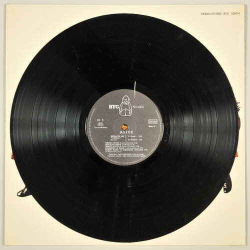 disque 33 tours Alice 2001.69.16.66 Photo