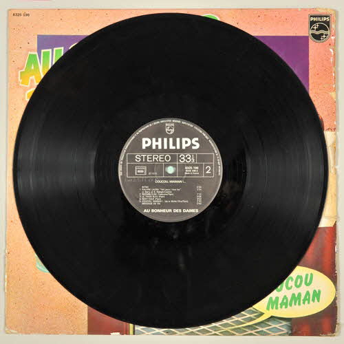 Au Bonheur Des Dames ; Philips disque 33 tours Coucou, Maman !... / Au Bonheur des Dames 1975 2001.69.16.88.1-2 Photo