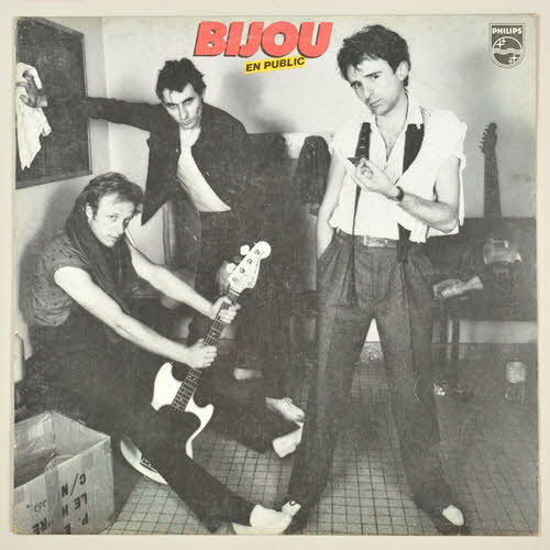 Bijou ; Philips disque 33 tours En public / Bijou 1980 2001.69.16.90.1-2  Photo