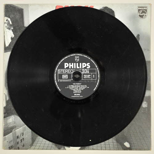Bijou ; Philips disque 33 tours En public / Bijou 1980 2001.69.16.90.1-2  Photo