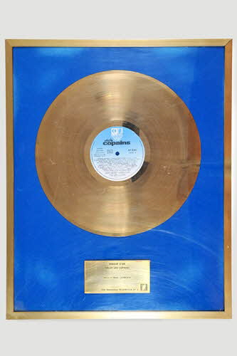 DISQUE D'OR 2001.69.59 Photo