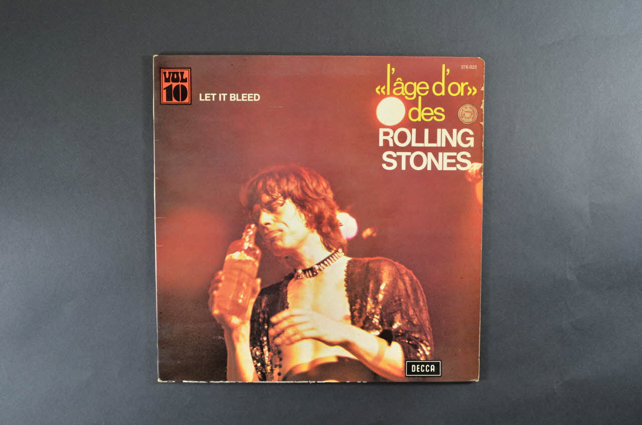 disque 33 tours L'âge d'or des Rolling Stones vol. 10 2001.69.16.322.1-2 Photo Mucem