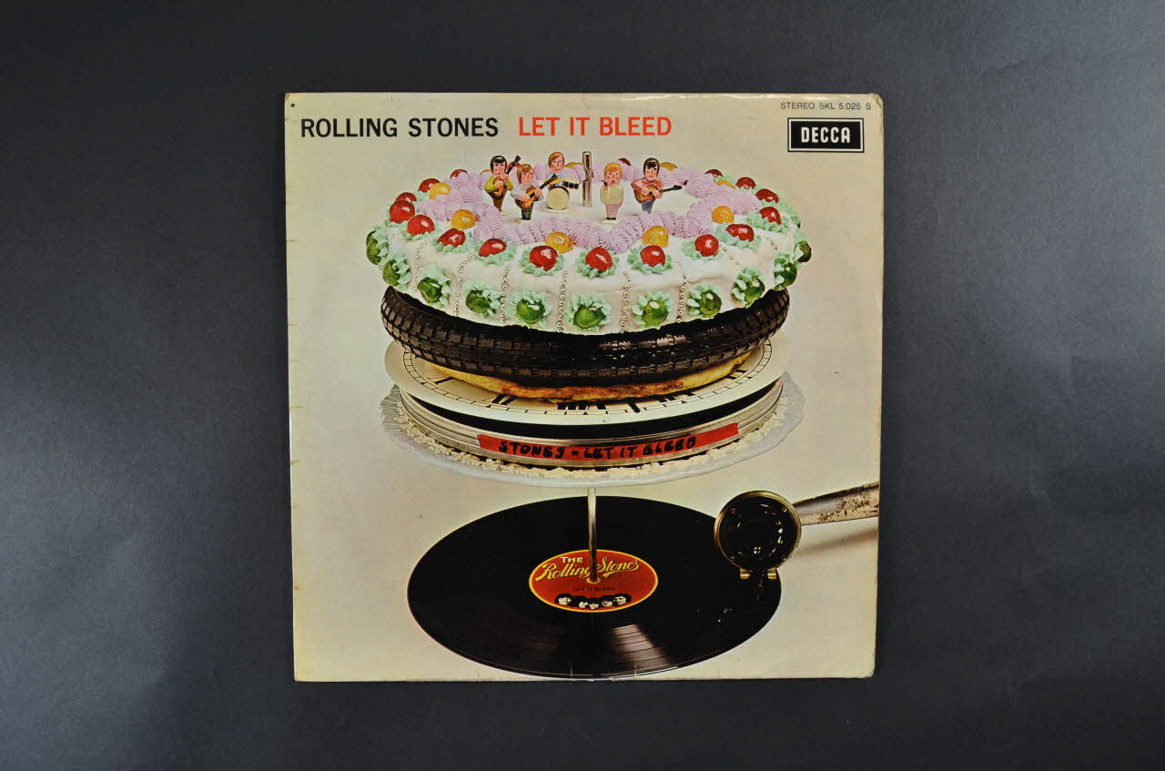disque 33 tours Let it bleed / The Rolling Stones 2001.69.16.323.1-3 Photo Mucem