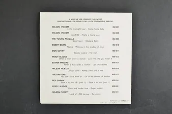 pochette de disque Said I wasn't gonna tell nobody 2001.69.16.3251  Photo Mucem