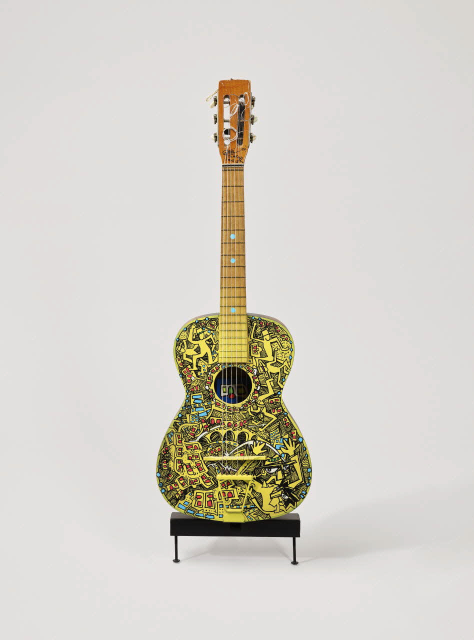 Gabi Jimenez guitare Ne me tuez pas ! Ile-de-France, France 2014 2021.15.3 Photo Mucem / Marianne Kuhn