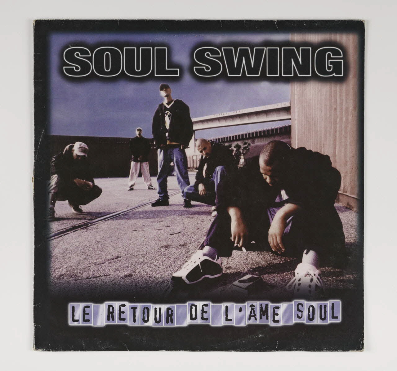 Soul Swing disque vinyle SOUL SWING "Le retour de l'âme soul" 1996 2022.27.11.1-2 Photo Mucem / Marianne Kuhn