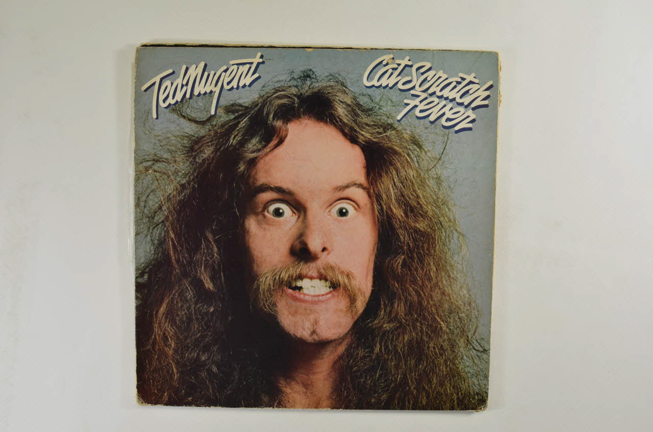 disque 33 tours Cat scratch fever / Ted Nugent 2001.69.16.334.1-2 Photo Mucem