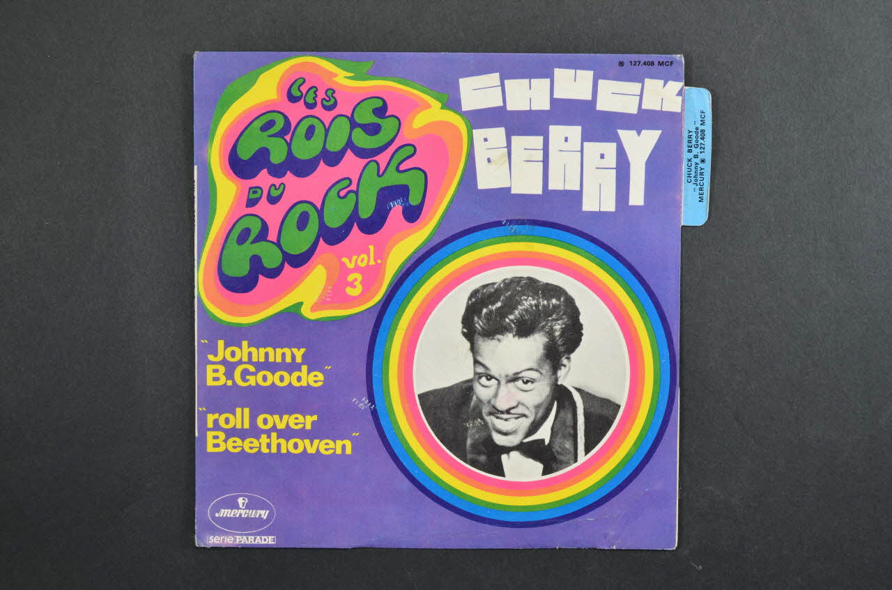 pochette de disque Johnny B. Goode 2001.69.16.3342 Photo Mucem