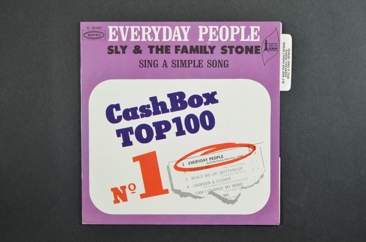 pochette de disque Sing a simple song 2001.69.16.3345 Photo Mucem