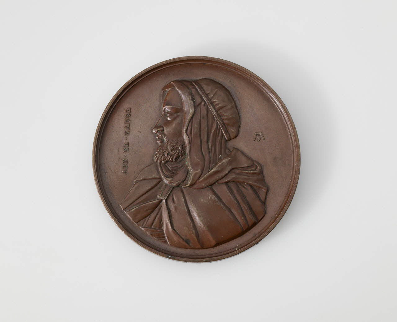 médaille ABD-EL-KADER Ile-de-France, France 1930 2022.1.16 Photo Mucem / Marianne Kuhn