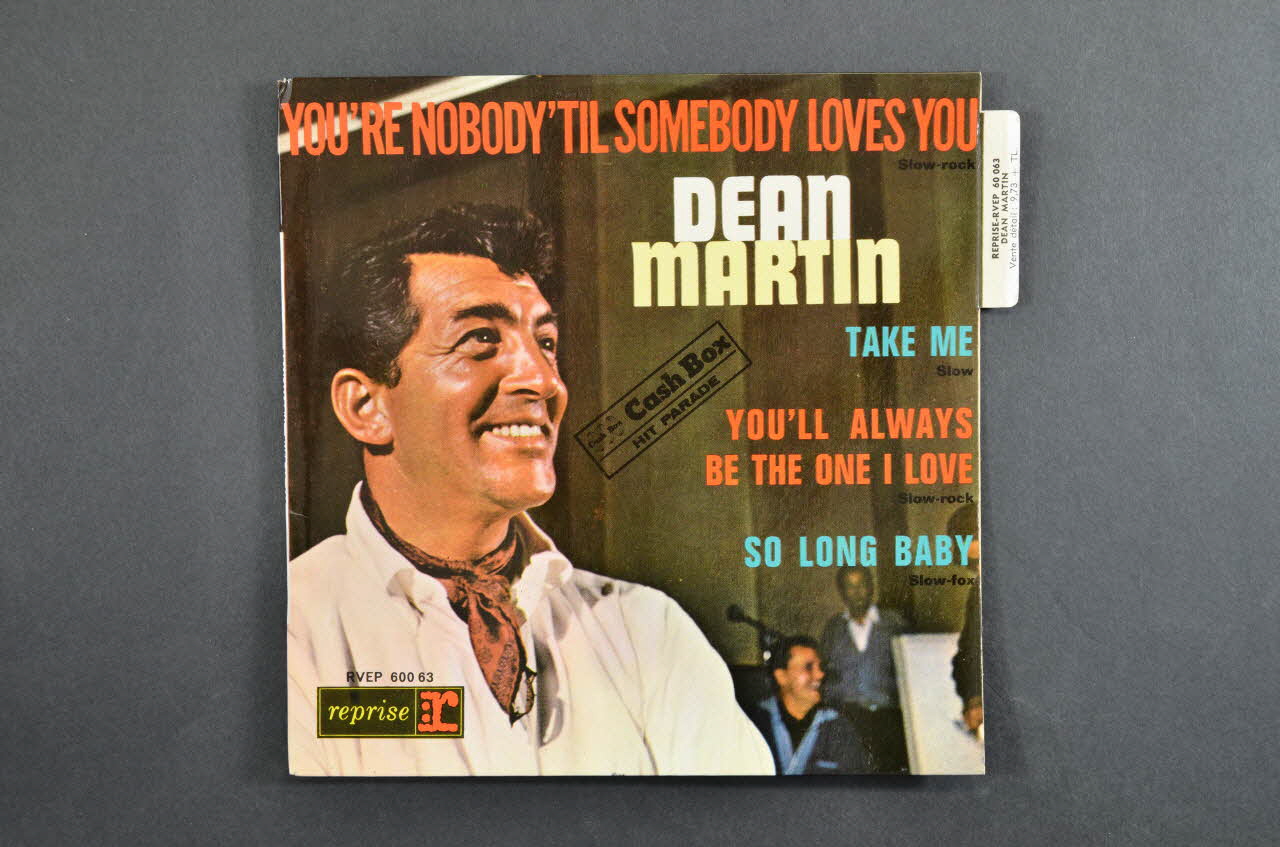 pochette de disque So long baby 2001.69.16.3363 Photo Mucem