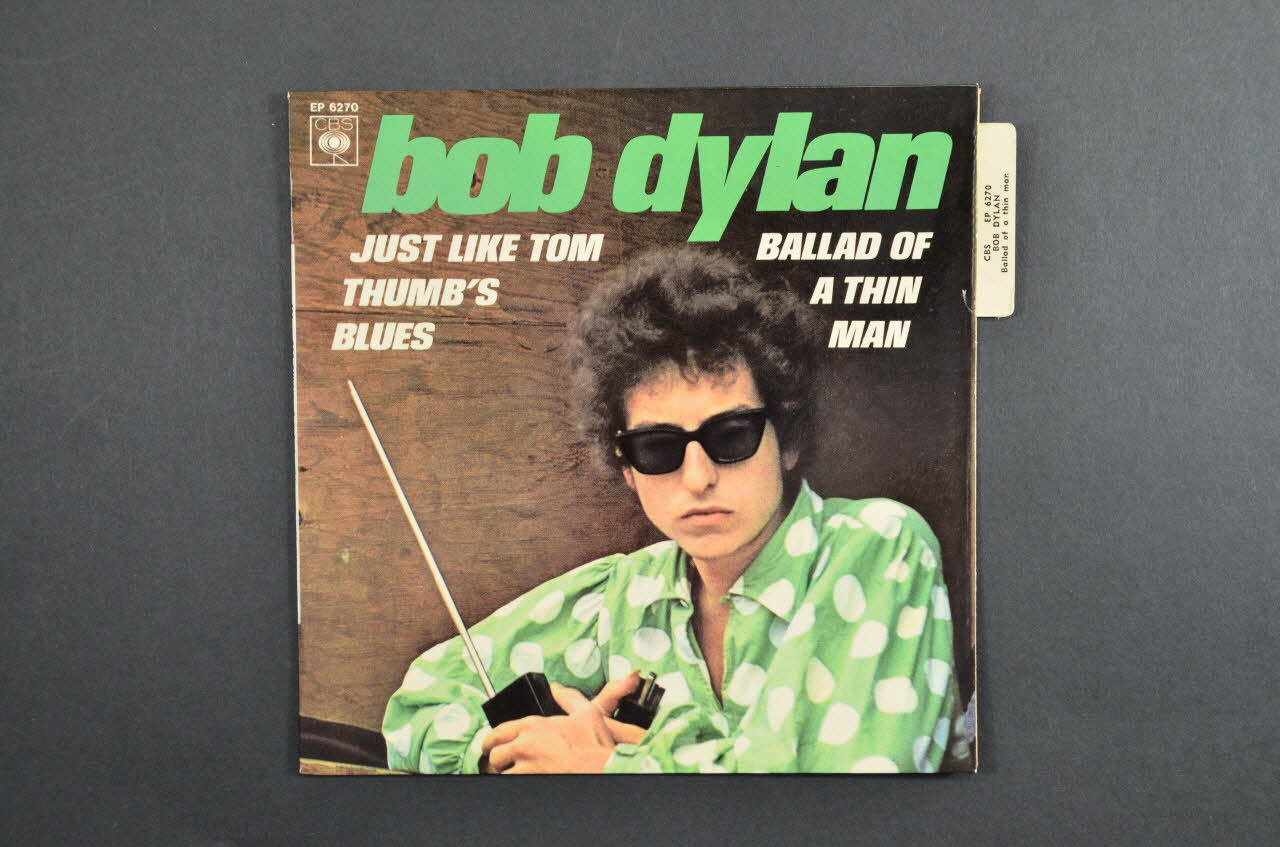 pochette de disque Ballad of a thin man 2001.69.16.3386 Photo Mucem