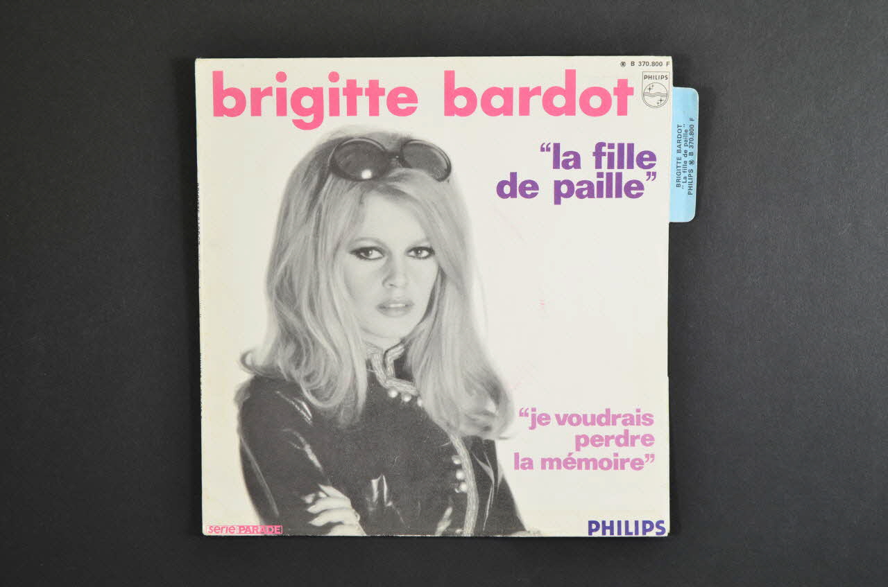 pochette de disque Je voudrais perdre la mémoire 2001.69.16.3439 Photo Mucem