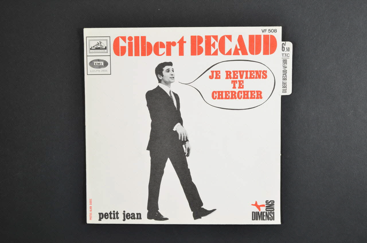 pochette de disque Petit Jean 2001.69.16.3448 Photo Mucem