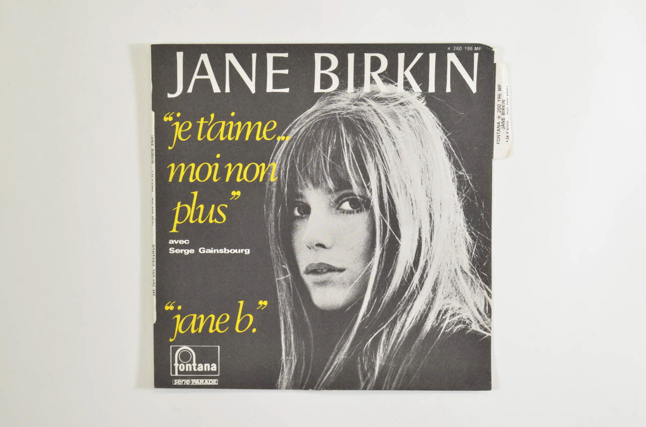 pochette de disque Jane B. 2001.69.16.3450 Photo Mucem