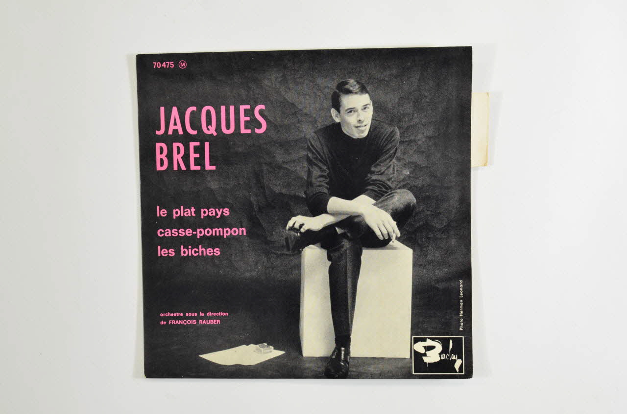 pochette de disque Casse-pompon 2001.69.16.3452 Photo Mucem