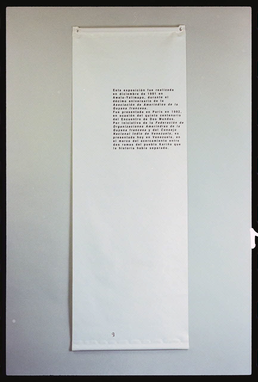 Danièle Adam photographie Vénézuela. Exposition. Karina. Mars 1994 1994/3/1 Ph.1994.45.70 Photo