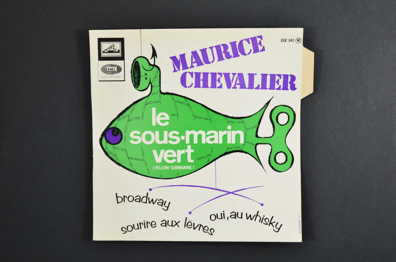 pochette de disque Sourire aux lèvres 2001.69.16.3469 Photo Mucem