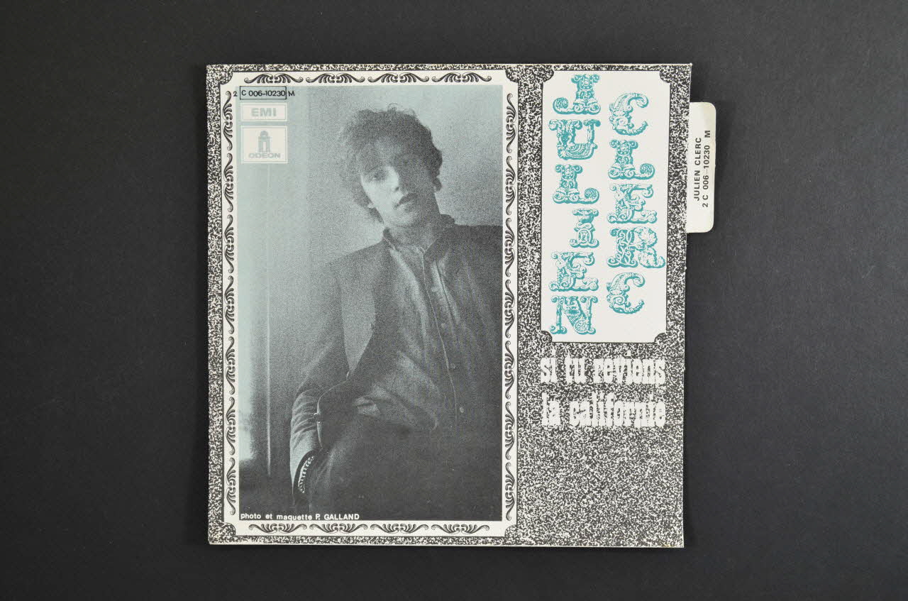 pochette de disque La Californie 2001.69.16.3476 Photo Mucem