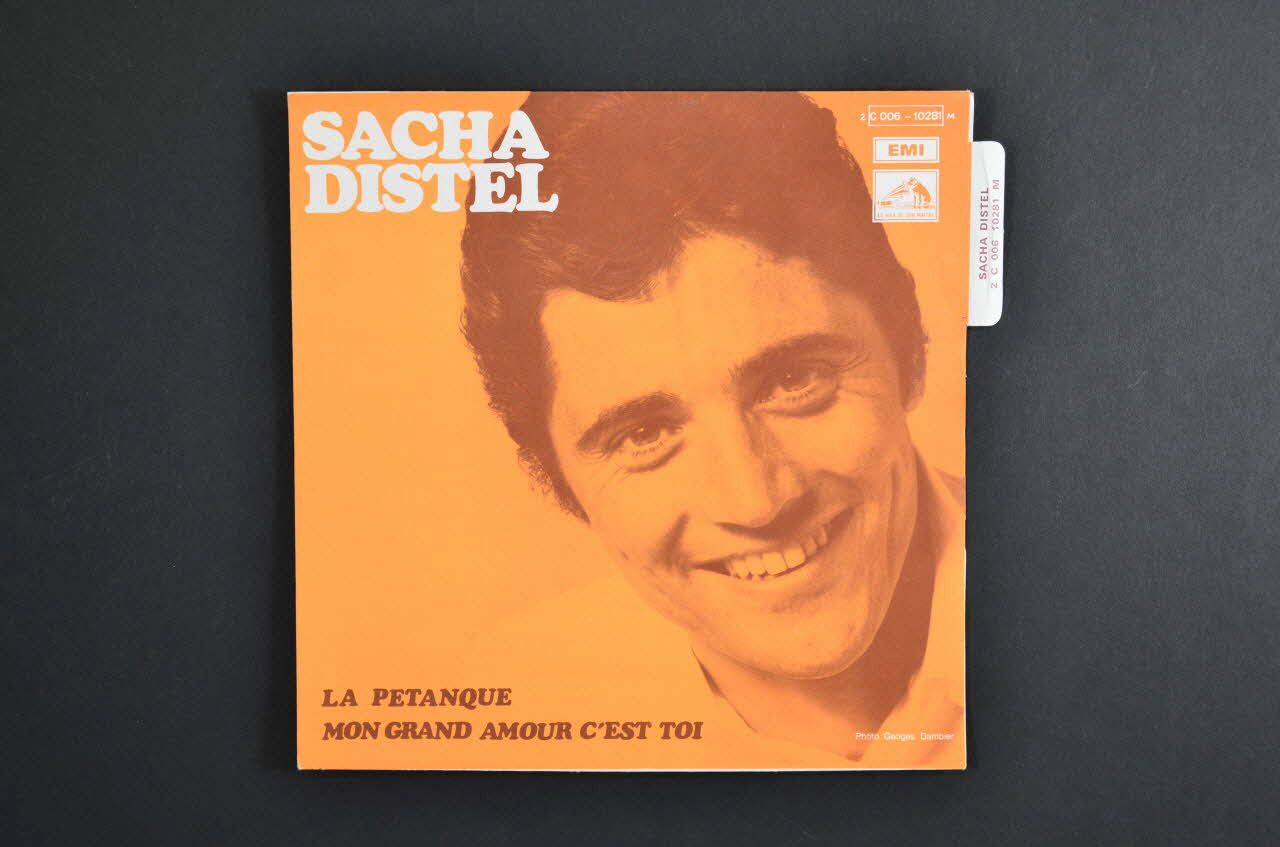 pochette de disque Mon grand amour c'est toi 2001.69.16.3492 Photo Mucem