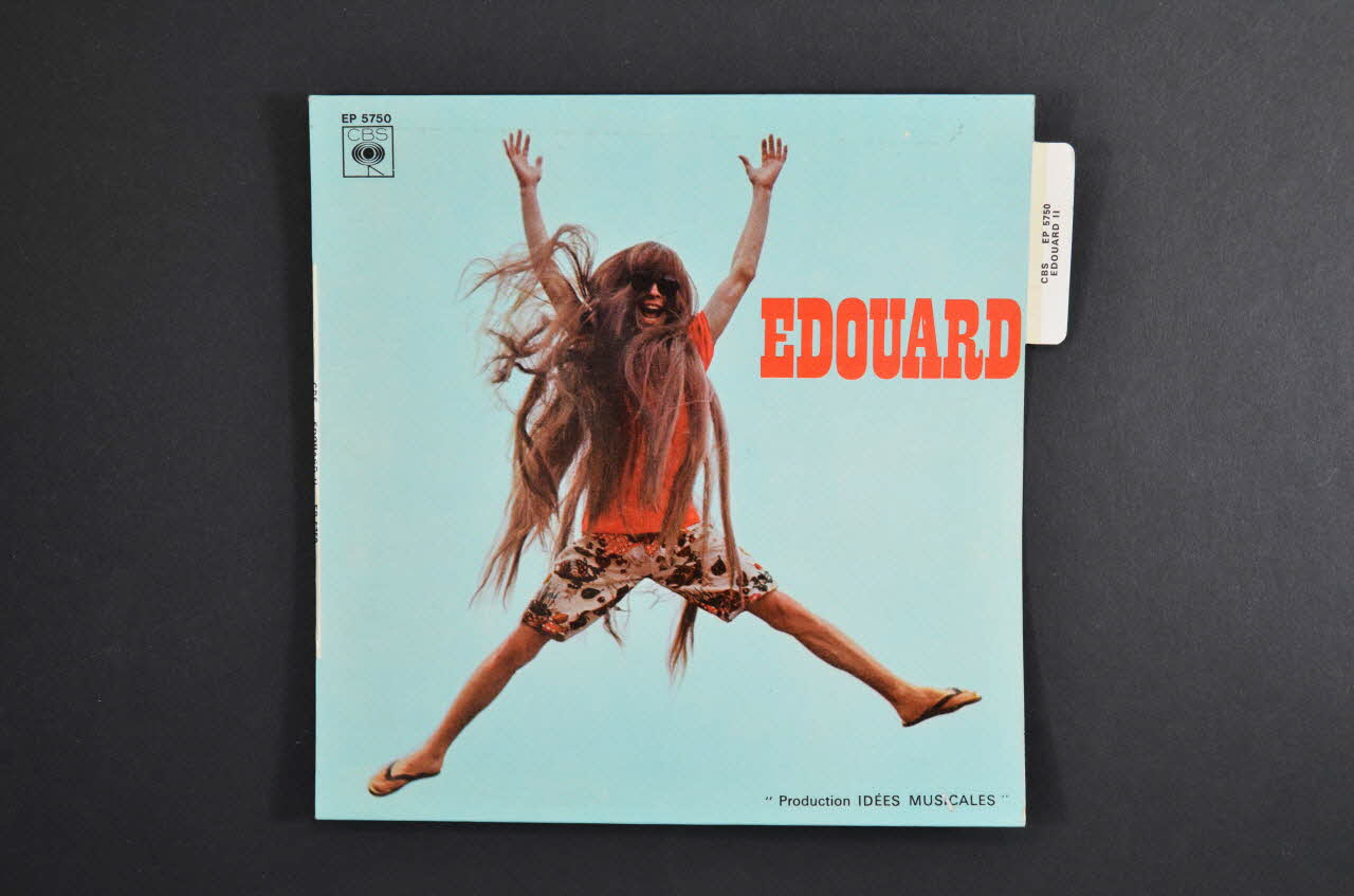 Edouard ; CBS Disques pochette de disque Rock russe France 1966 2001.69.16.3501 Photo Mucem