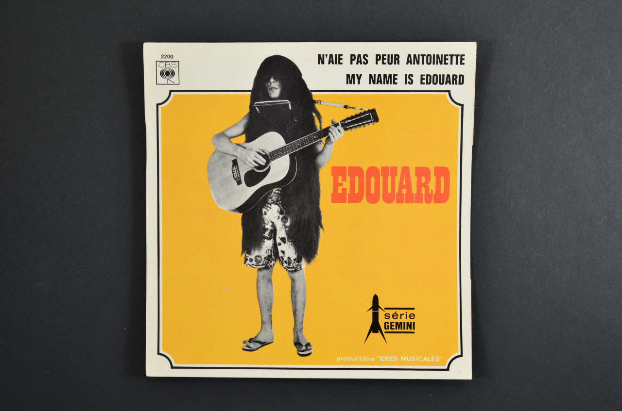 pochette de disque My name is Edouard 2001.69.16.3504 Photo Mucem