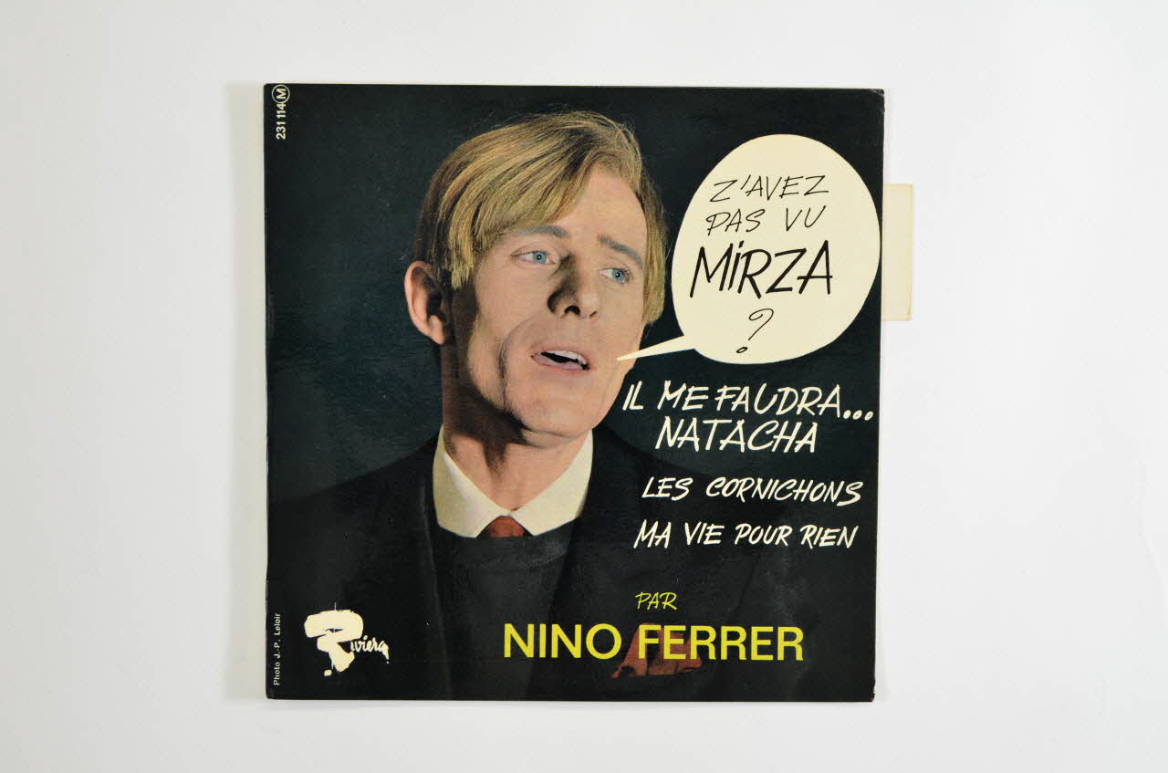 pochette de disque Ma vie pour rien 2001.69.16.3519 Photo Mucem