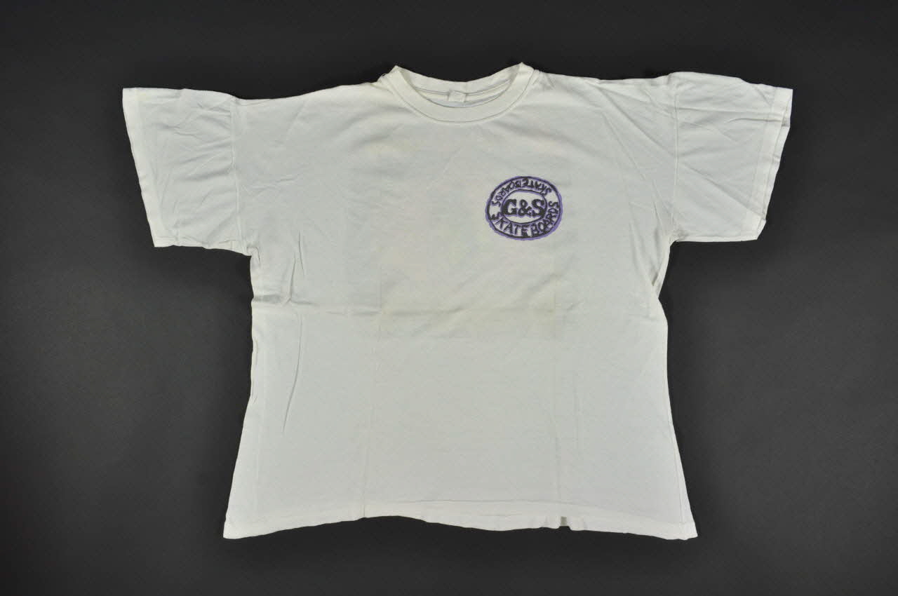 Gordon And Smith tee-shirt Tee shirt pour le premier Open d'Epernay en 1989 France 1989 2002.41.15 Photo Mucem
