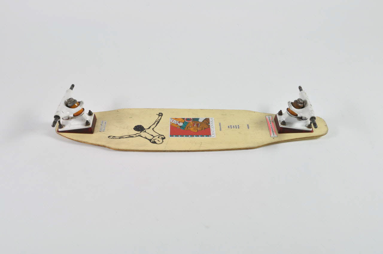 Marc Duclos skateboard 1975-1985 2002.41.6 Photo Mucem