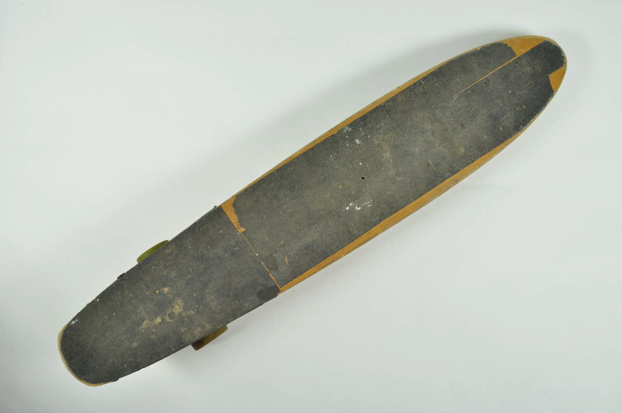 Barland ; Trucks Bennett ; Sims skateboard Skateboard de vitesse Aquitaine, France 1975-1978 2002.42.4 Photo Mucem