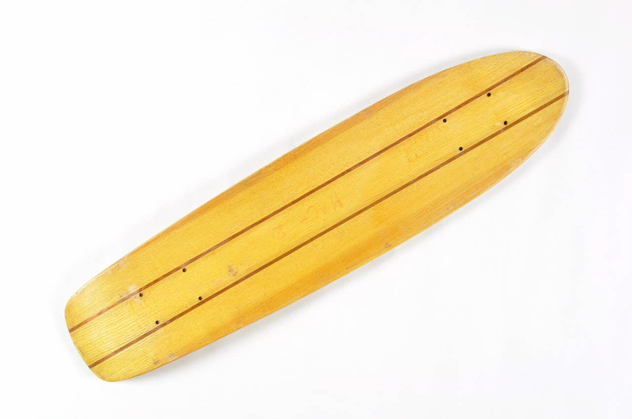 Lacadur planche de skateboard Rhône-Alpes, France 1975-1978 2002.43.13 Photo Mucem