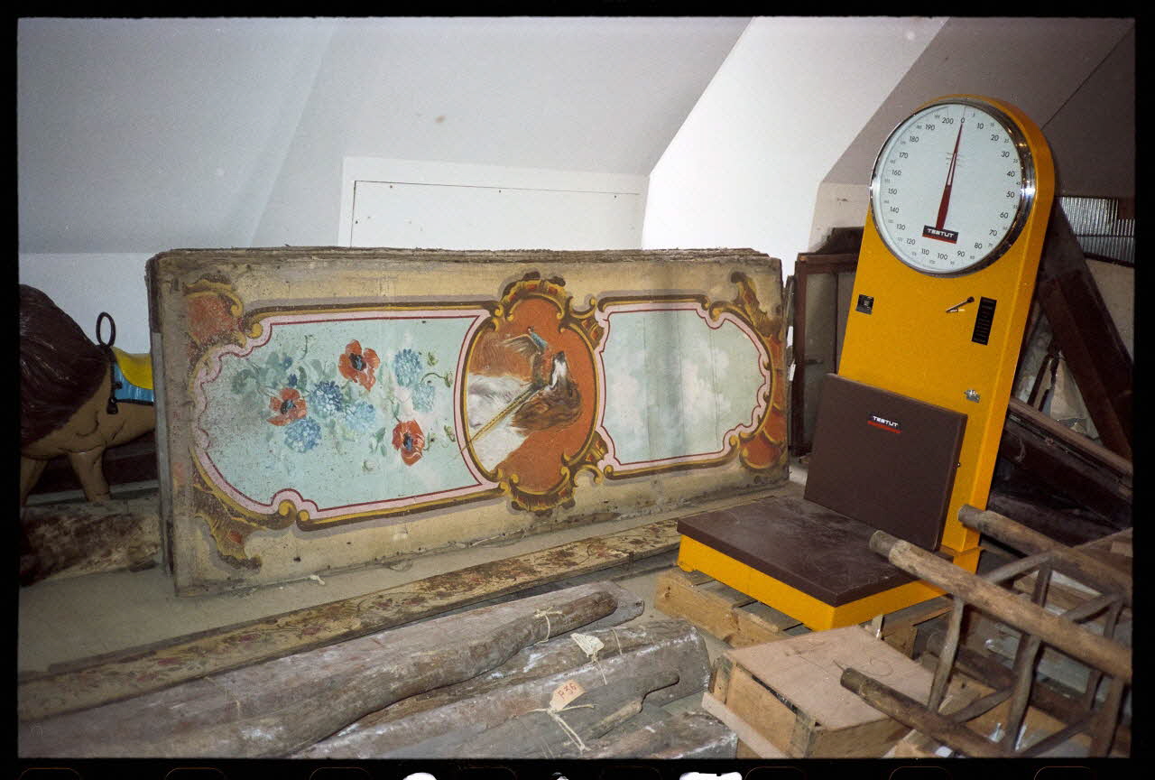 photographie Plafond de tir forain. Huile sur toile Ph.1988.1.247 Photo