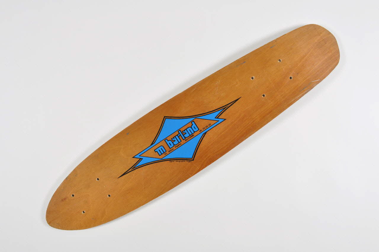 Barland planche de skateboard Aquitaine, France 1975-1978 2002.44.2 Photo Mucem