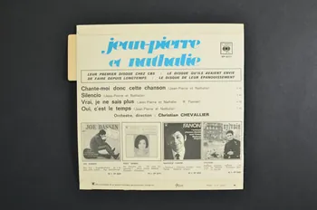 pochette de disque Oui, c'est le temps 2001.69.16.3580 Photo Mucem