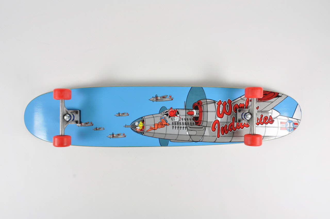 World Industries ; Powell-Peralta planche de skateboard Californie, Etats-Unis 1998 2002.45.1 Photo Mucem