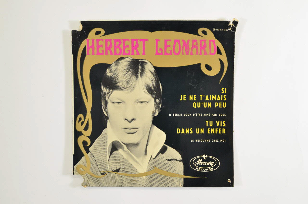 pochette de disque Je retoune chez moi 2001.69.16.3591 Photo Mucem