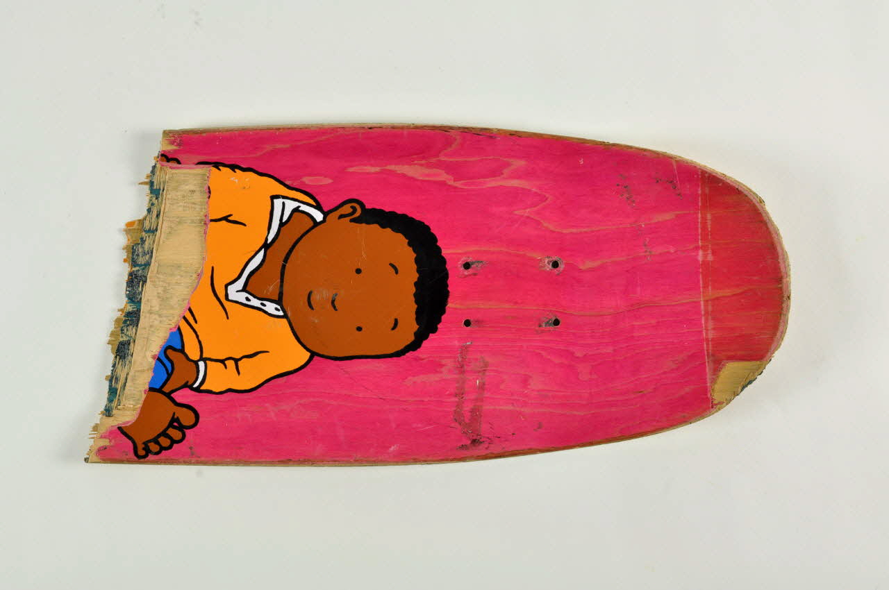 World Industries planche de skateboard Planche pro model "Chris Dune" Californie, Etats-Unis 1992-1996 2002.45.104.2 Photo Mucem