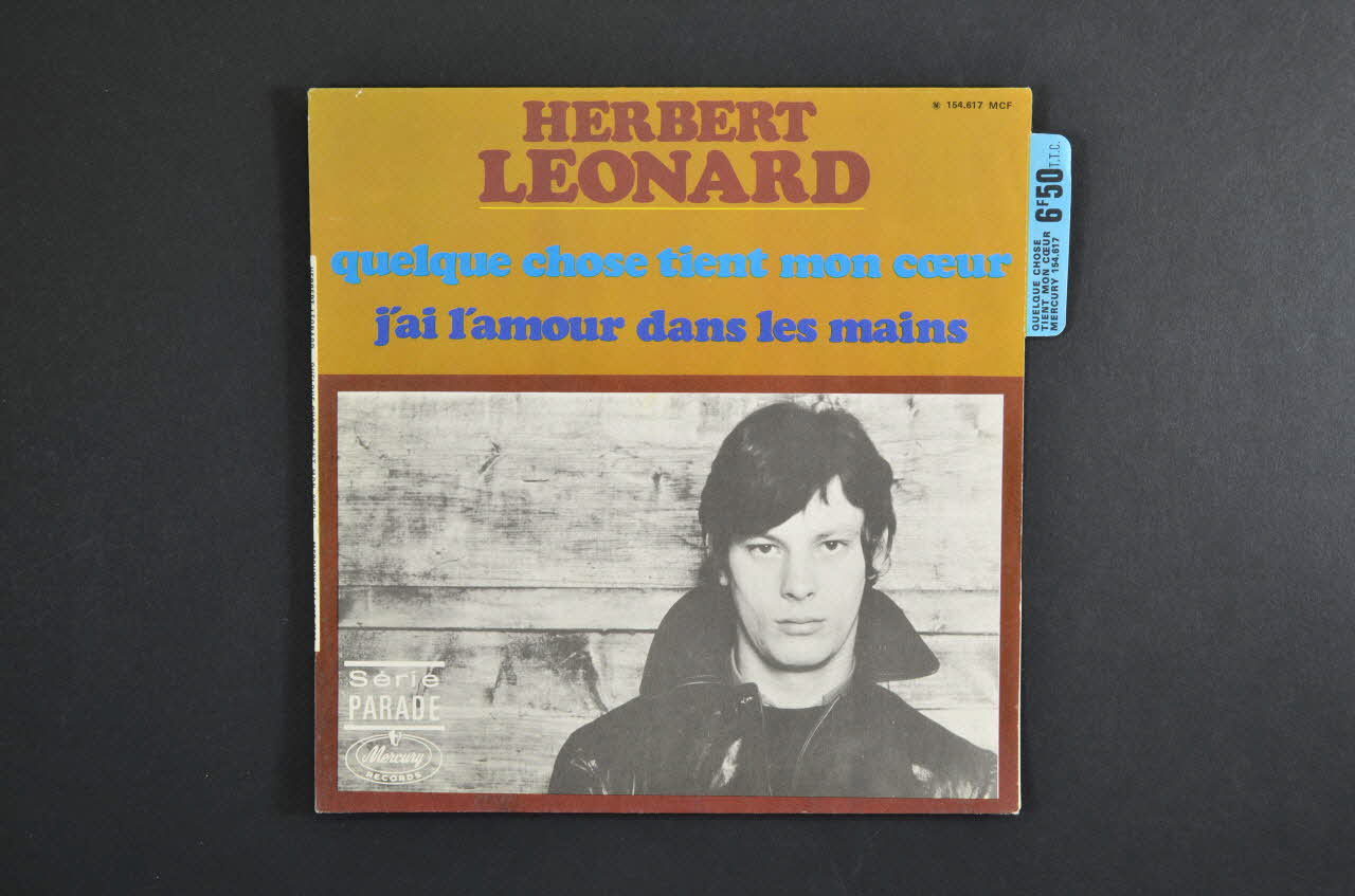 pochette de disque J'ai l'amour dans les mains 2001.69.16.3593 Photo Mucem