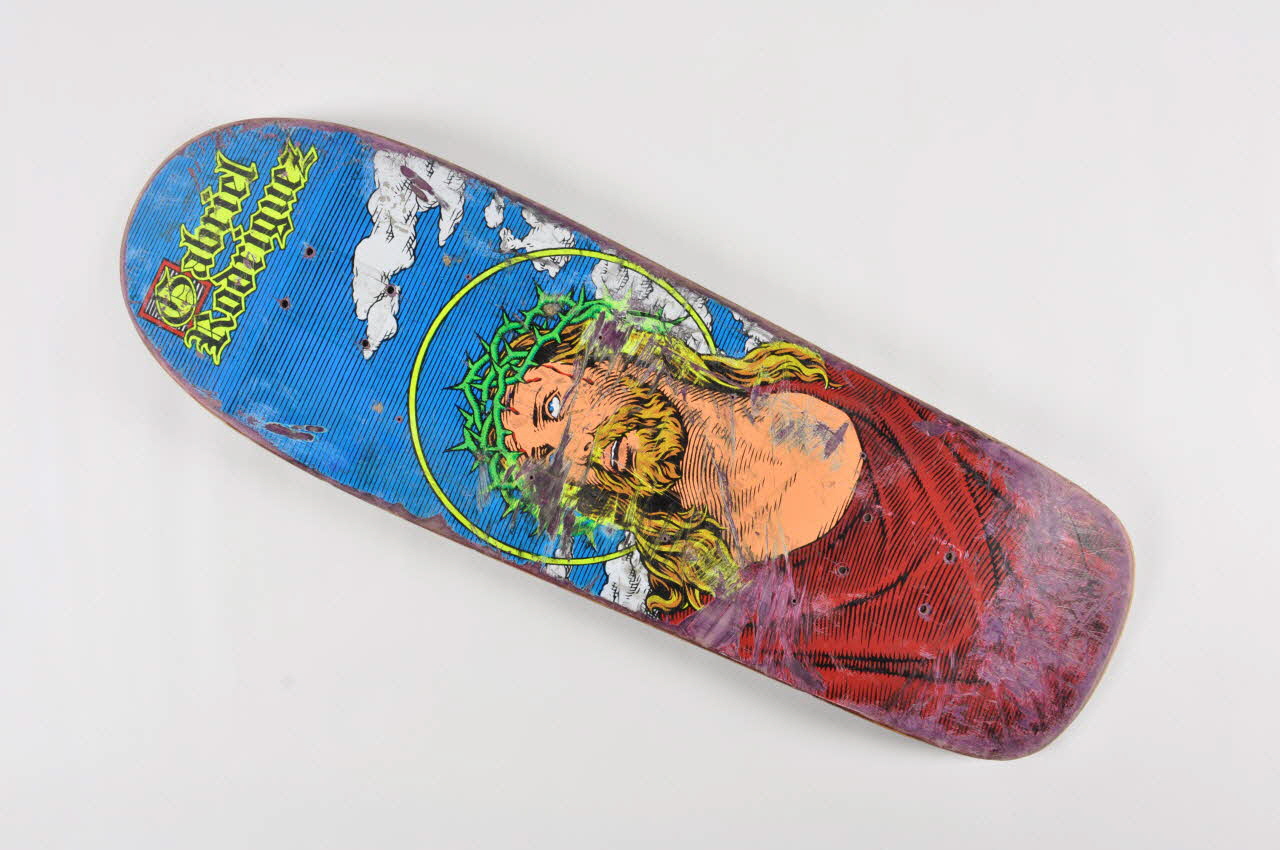 planche de skateboard Planche pro model "Gabriel Rodriguez" Etats-Unis 1991 2002.45.106  Photo Mucem